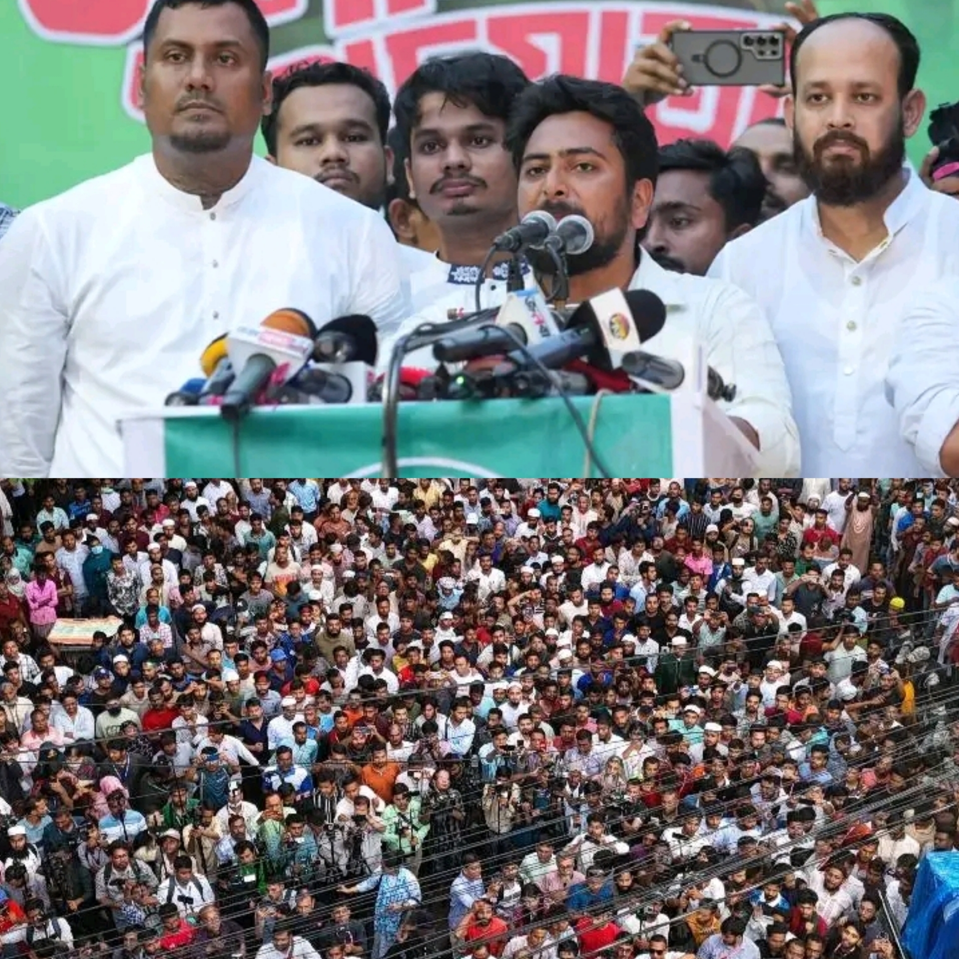 ‎জুলাই সনদই হবে পরবর্তী নির্বাচনের ভিত্তি: গাজীপুরে নাহিদ ইসলাম