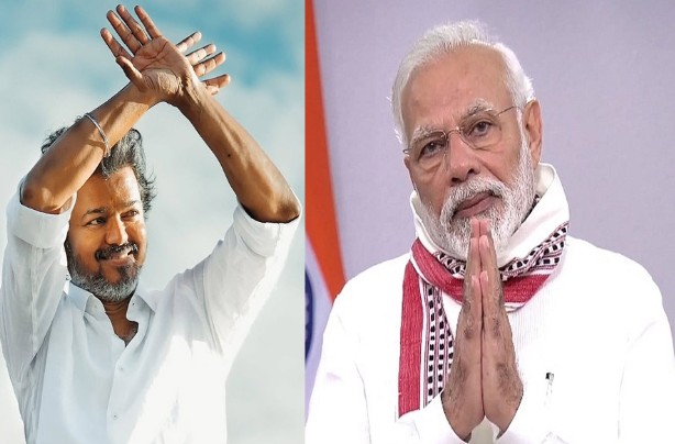 বিজয় থালাপিকে প্রধানমন্ত্রী মোদির অভিনন্দন