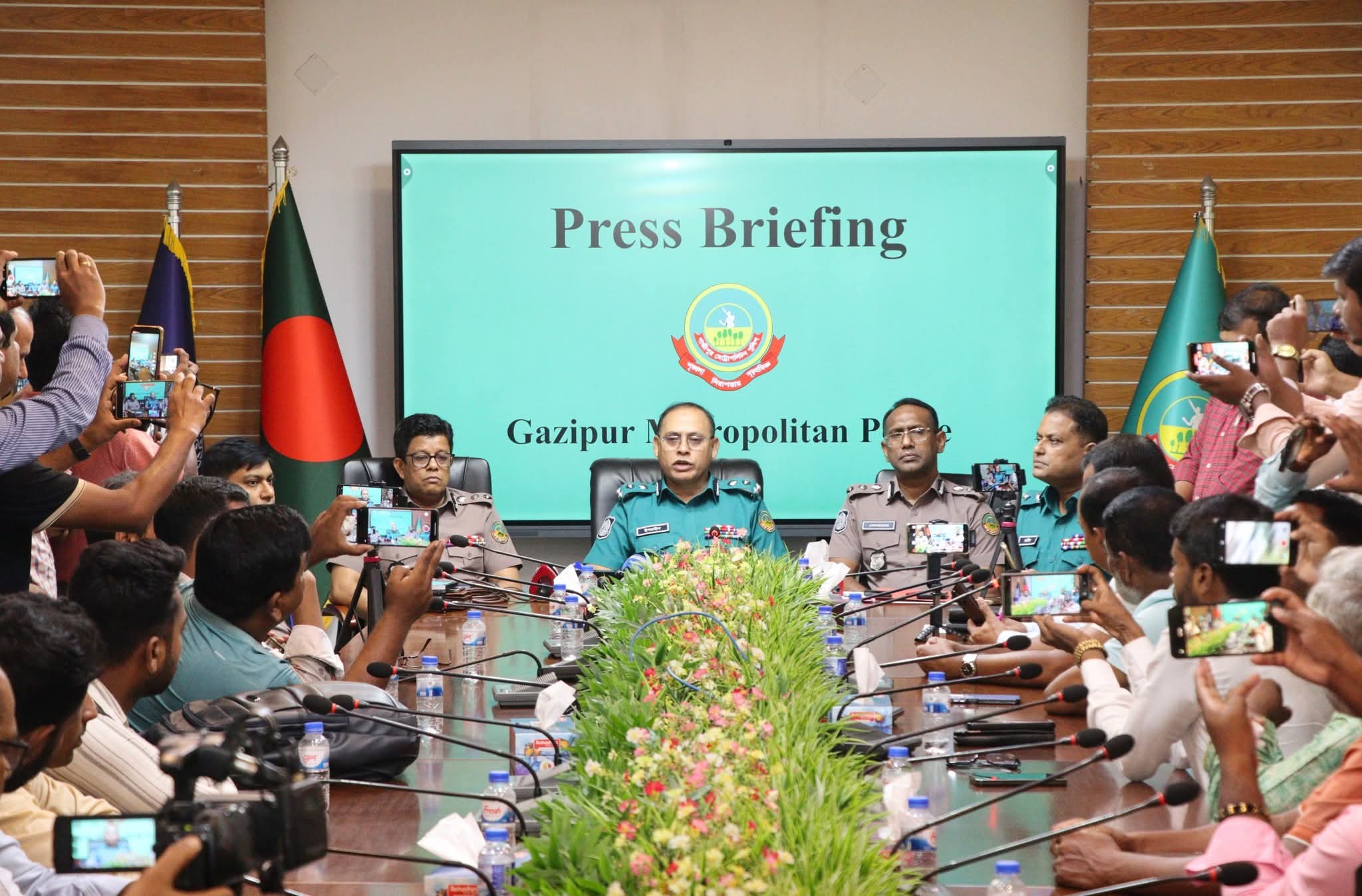 আইনশৃঙ্খলায় উন্নতির দাবি জিএমপির, ছয় মাসে ১,৮৫৪ মামলা