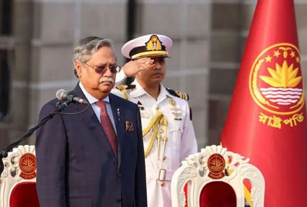পদত্যাগপত্র জমা দিলেন রাষ্ট্রপতি সাহাবুদ্দিন