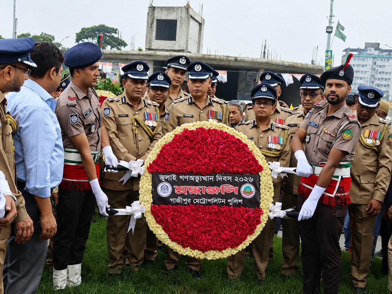 জুলাই গণঅভ্যুত্থান দিবস ২০২৬ উপলক্ষে গাজীপুরে শহিদদের প্রতি শ্রদ্ধাঞ্জলি ও আলোচনা সভা অনুষ্ঠিত