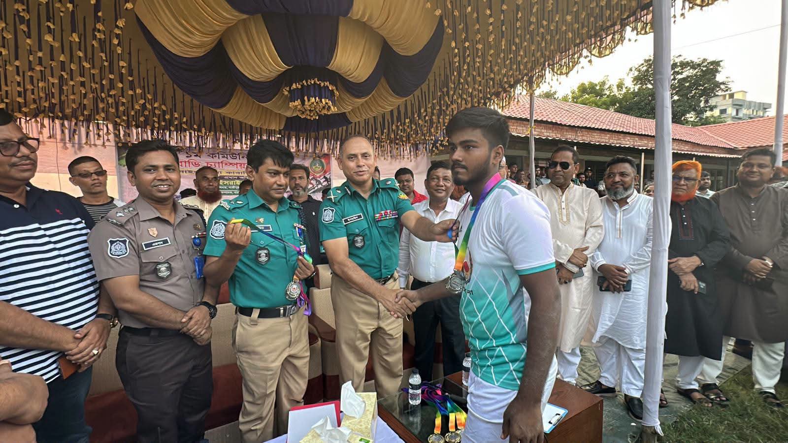 গাজীপুরে ১ম কমিউনিটি পুলিশ কাবাডি চ্যাম্পিয়নশিপ অনুষ্ঠিত