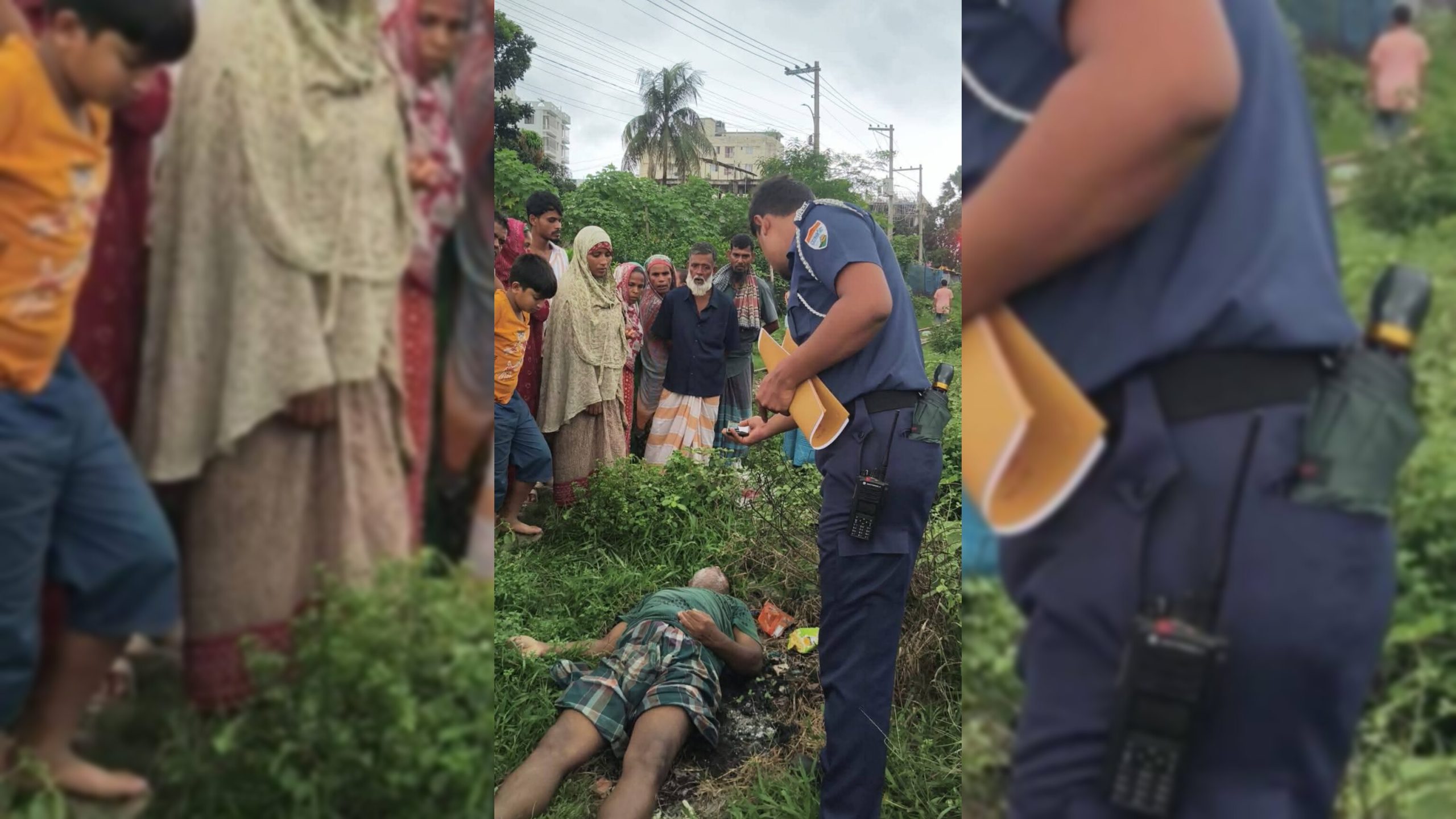 গাজীপুরে রেললাইনের পাশ থেকে যুবকের মরদেহ উদ্ধার