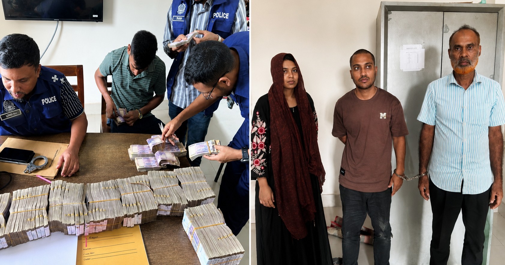 চেয়ারম্যানের গাড়ি থেকে ১ কোটি টাকা চুরি, ৪৮ ঘণ্টায় উদ্ধার ৯৭ লাখ